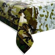 TOVAGLIA MILITARE CAMOUFLAGE IN PLASTICA 213X137 CM