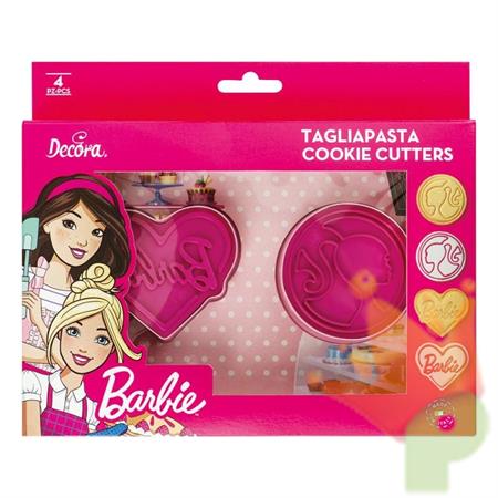 TAGLIAPASTA E MARCATORI BARBIE 2+2PZ