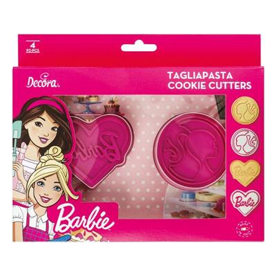 TAGLIAPASTA E MARCATORI BARBIE 2+2PZ