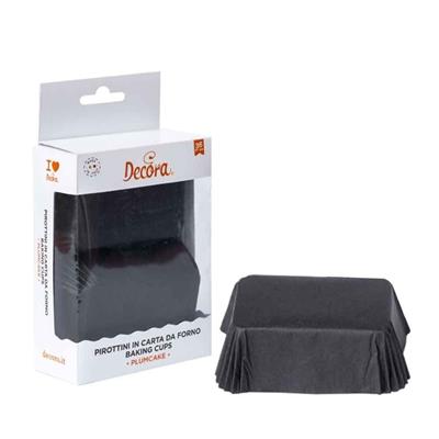 PIROTTINI PLUM CAKE 80X50X32MM NERO 36PZ