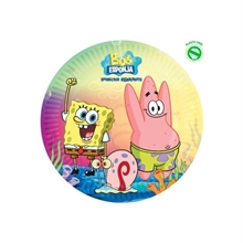 PIATTI SPONGEBOB 18 CM 8 PZ