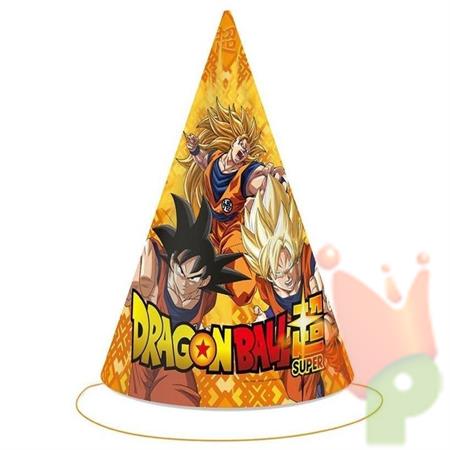 CAPPELLINI IN CARTA DRAGON BALL 6 PZ 11X16 CM