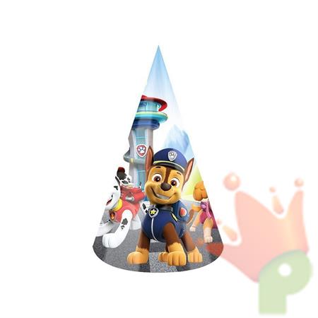 CAPPELLINI PAW PATROL IN CARTONCINO 6 PZ