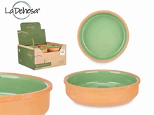 SCODELLA IN TERRACOTTA VERDE 16 CM