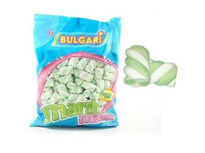 MARSHMALLOW TRECCIA BIANCA/VERDE 1KG