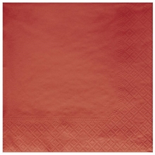 TOVAGLIOLI ROSSI 3 VELI 33X33 CM 20 PZ