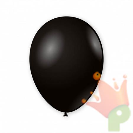 PALLONCINI 12INCH 30CM NERO 100PZ