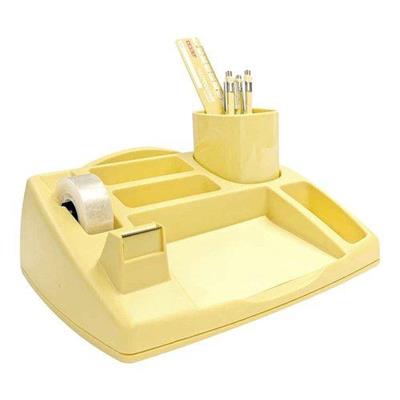 DESK ORGANIZER OLIVER GIALLO PASTELLO