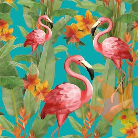 TOVAGLIOLI 33X33 3V FLAMINGO'S AQUA 20PZ