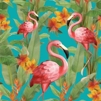 TOVAGLIOLI 33X33 3V FLAMINGO'S AQUA 20PZ