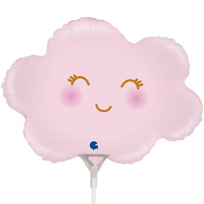 PALLONCINO MINI SHAPE NUVOLA ROSA 14