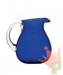 CARAFFA MEMENTO BLU SCURO H.16X21X19 CM METACRILATO