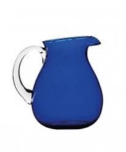 CARAFFA MEMENTO BLU SCURO H.16X21X19 CM METACRILATO