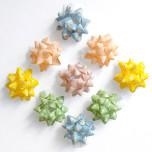 STELLE ADESIVE COLORE ASSORTITO DECORO FIORI 15 MM 50 PZ