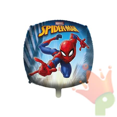 PALLONCINO MYLAR SPIDERMAN QUADRATO 45 CM