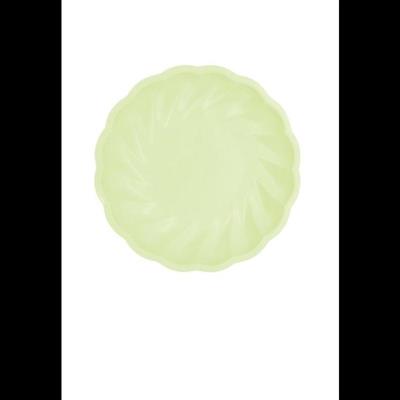 PIATTI VERT DECOR VERDE 22,9 CM 6 PZ