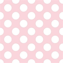 TOVAGLIOLI 3V 33X33 BIG DOTS LIGHT ROSE 20PZ