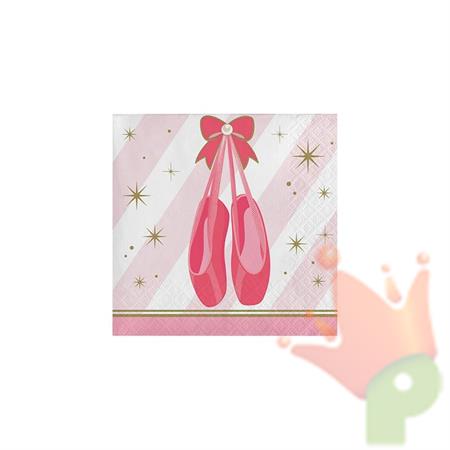 TOVAGLIOLI BALLERINA 25X25 CM 16 PZ