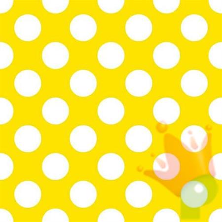 TOVAGLIOLI 3V 33X33 BIG DOTS YELLOW 20PZ