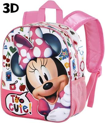 ZAINO ASILO MINNIE 3D 31X26X11 CM