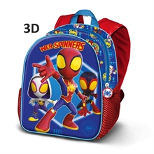 ZAINO ASILO SPIDEY SPIDERMAN 3D 31X26X11 CM