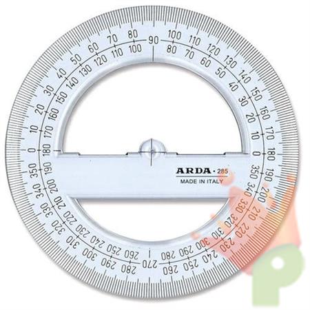 GONIOMETRO 360° 15 CM ARDA