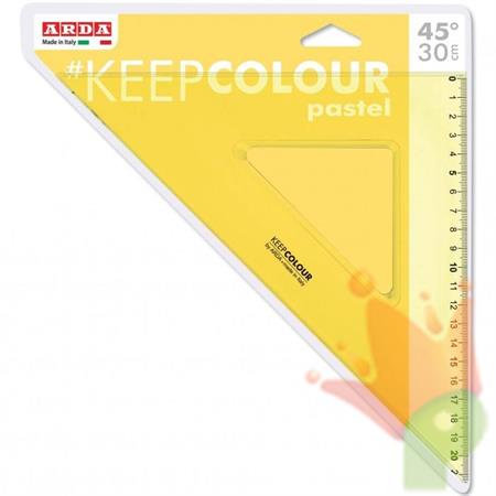 SQUADRA KEEP COLOUR 45° 30 CM ARDA