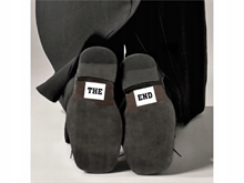 ADESIVI -THE END- SUOLA SCARPE MATRIMONIO 2PZ