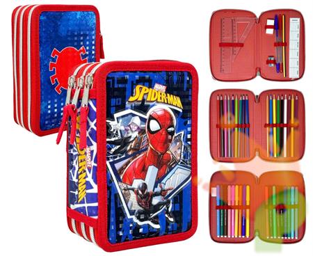 ASTUCCIO 3ZIP SPIDERMAN