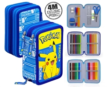 ASTUCCIO 3ZIP POKEMON INCLUDE 45 PZ