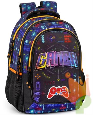 ZAINO GAMER 43X33X15 CM