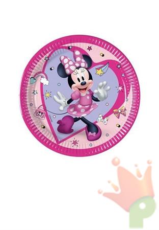 PIATTI MINNIE JUNIOR 20 CM 8 PZ