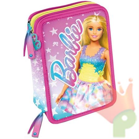 ASTUCCIO 3ZIP RIEMPITO BARBIE