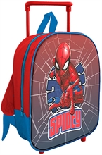 ZAINO TROLLEY ASILO SPIDERMAN 28X22X10 CM