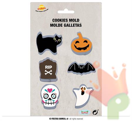 TAGLIABISCOTTI HALLOWEEN 6 PZ