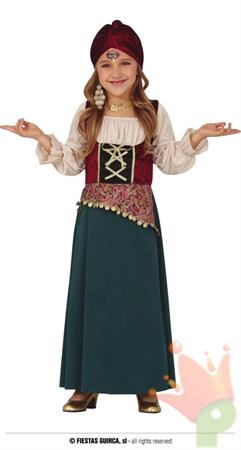 COSTUME GIPSY BAMBINA TG. 5-6 ANNI