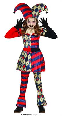 COSTUME ARLECCHINO DIAMANTE BAMBINA TG. 5-6 ANNI