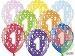 PALLONCINI 12INCH 1° COMPLEANNO MULTICOLOR 6PZ