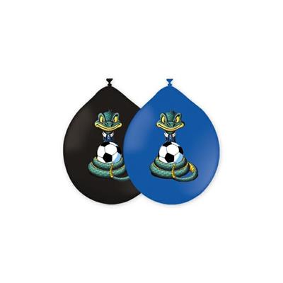 PALLONCINI 10INCH 26CM SIBILO NERAZZURRO 20PZ