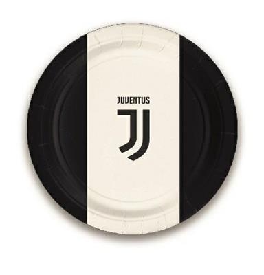 PIATTO 18CM PRODOTTO UFFICIALE JUVENTUS 8PZ