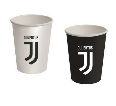 BICCHIERE 266ML PRODOTTO UFFICIALE JUVENTUS 8PZ