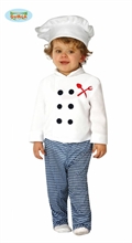 COSTUME BABY CHEF 6-12 MESI