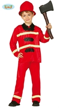 COSTUME POMPIERE BAMBINO 5-6 ANNI