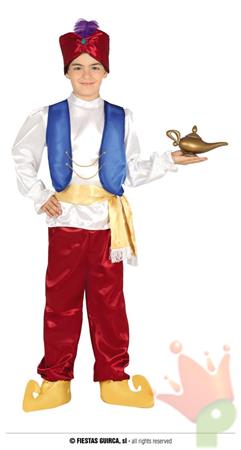 COSTUME LADRO DEL DESERTO BAMBINO 7-9 ANNI