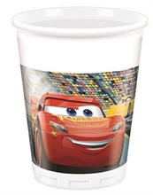 BICCHIERE 200ML CARS 3 8PZ