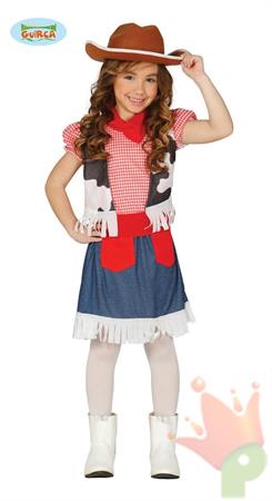 COSTUME COWGIRL TG. 5-6 ANNI