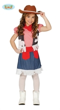 COSTUME COWGIRL TG. 5-6 ANNI