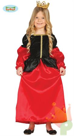 COSTUME DAMA MEDIEVALE BAMBINA 5-6 ANNI