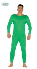 COSTUME TUTA CALZAMAGLIA ELASTICIZZATA ADULTO VERDE TAGLIA M L