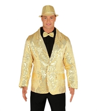 COSTUME GIACCA PAILLETTES ORO TG. M